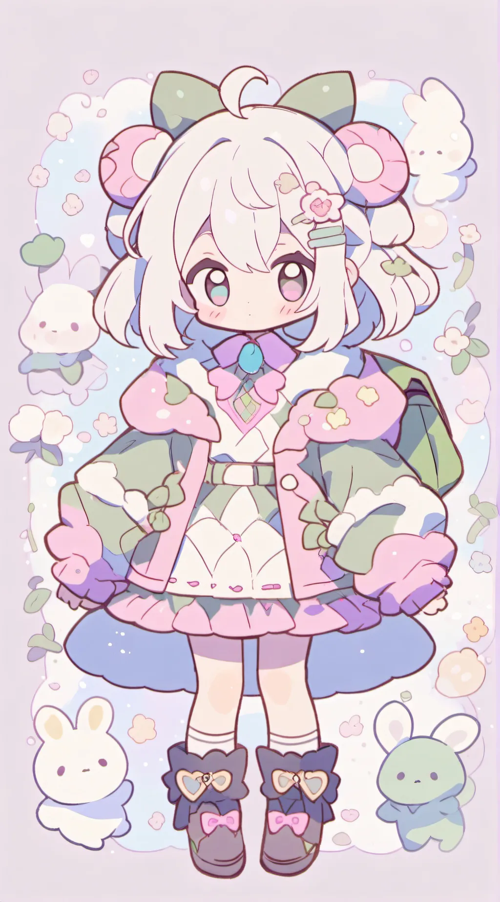 ai character: Mha background