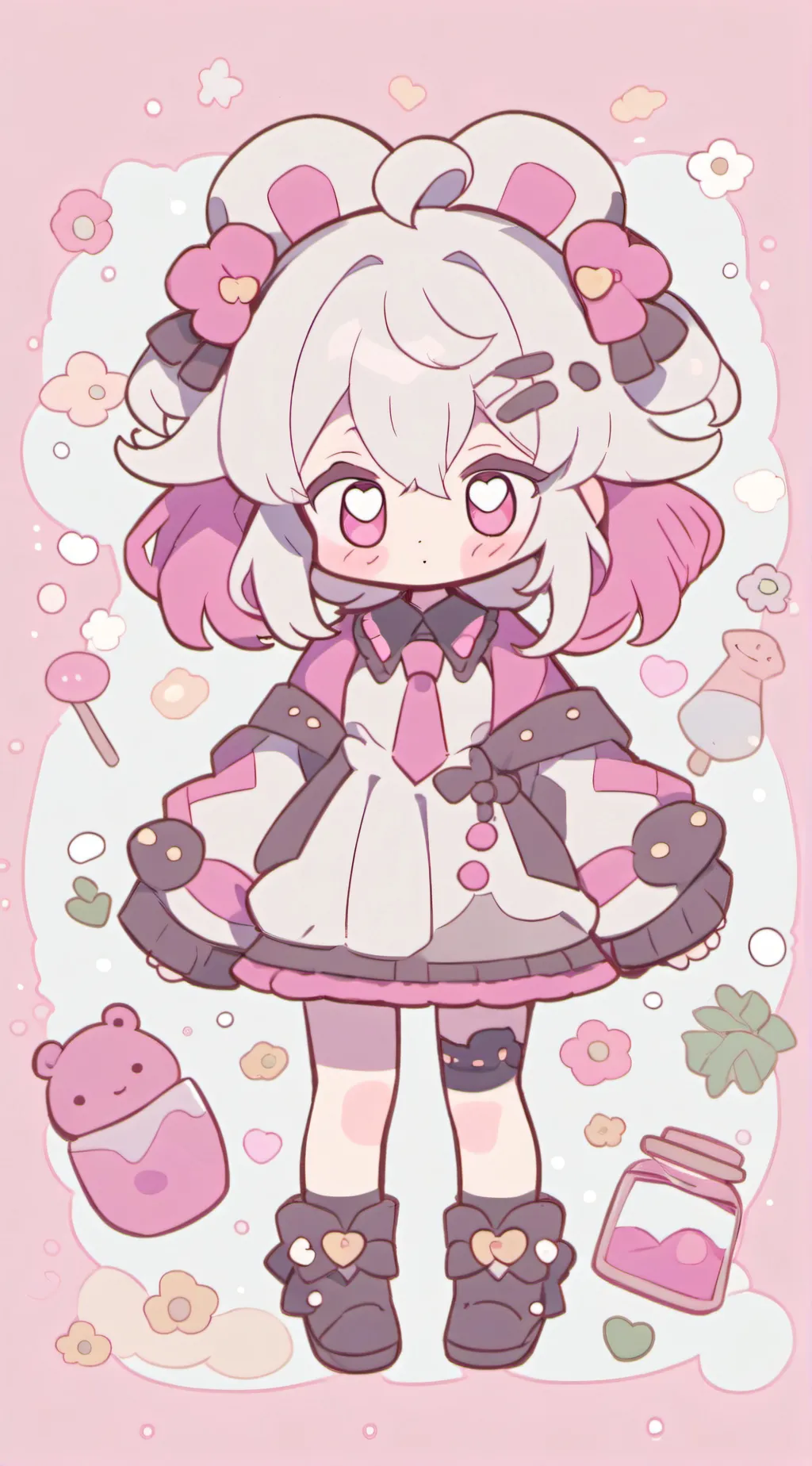 ai character: MHA new student background