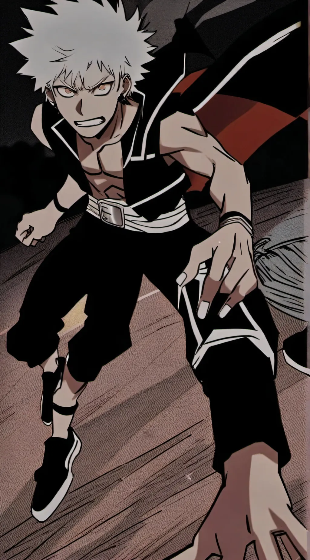 ai character: Todobaku  background