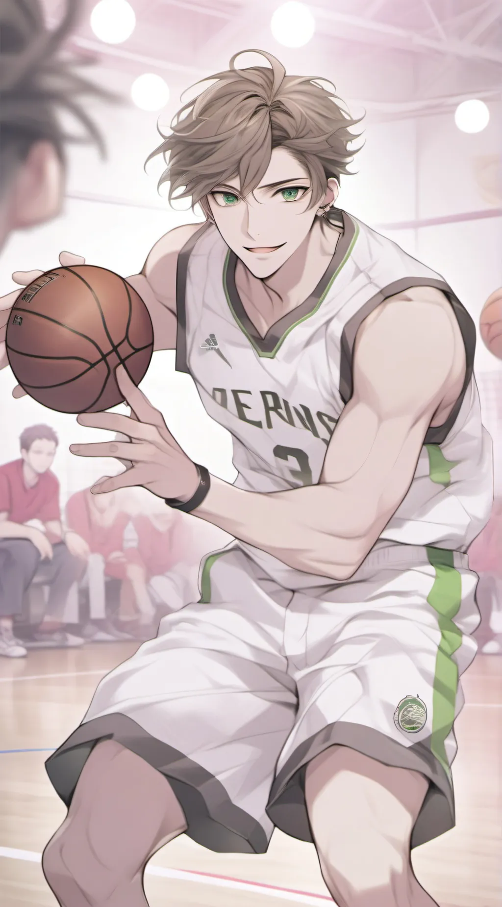 ai character: sky background