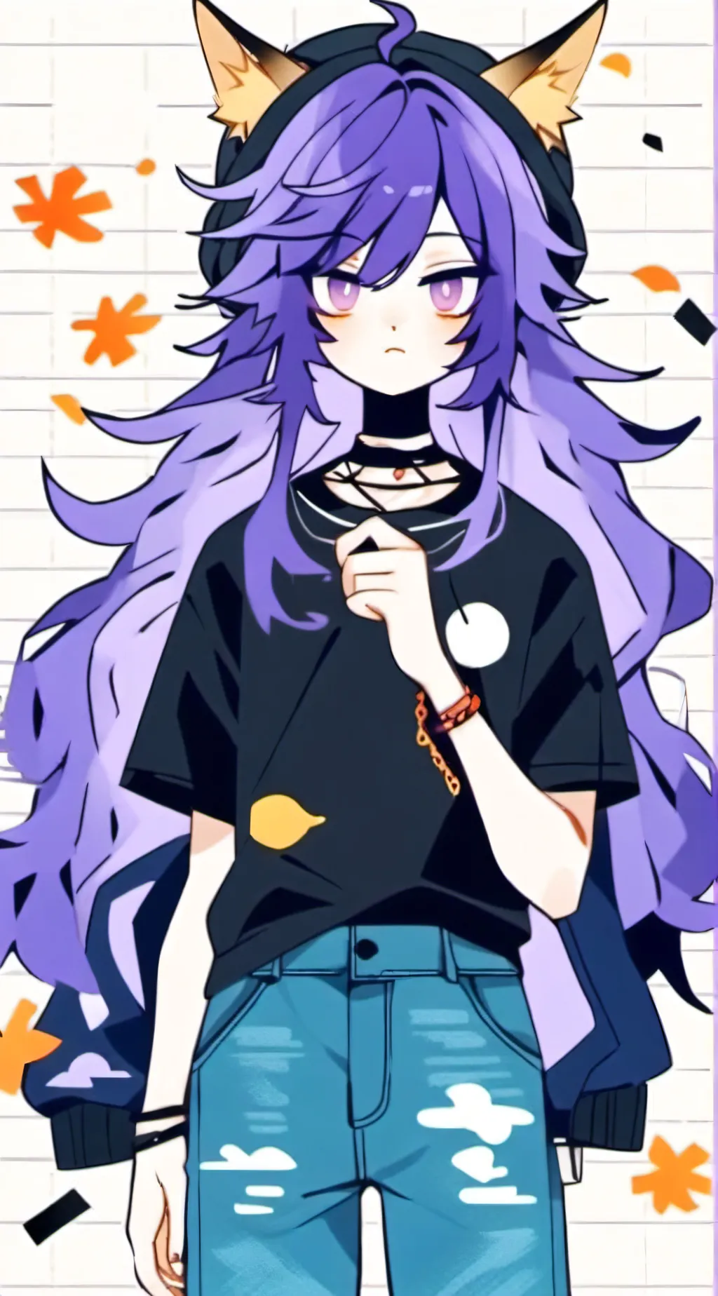 ai character: Scarrlet background