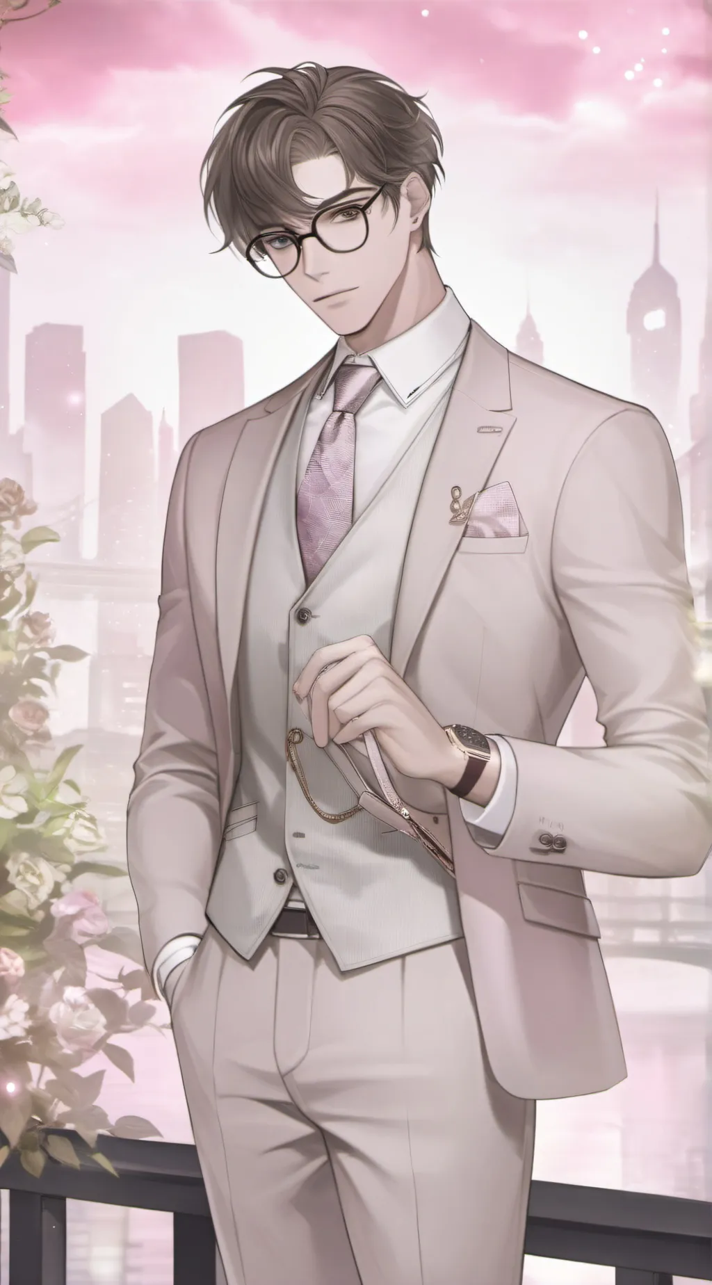 ai character: | Parker | background