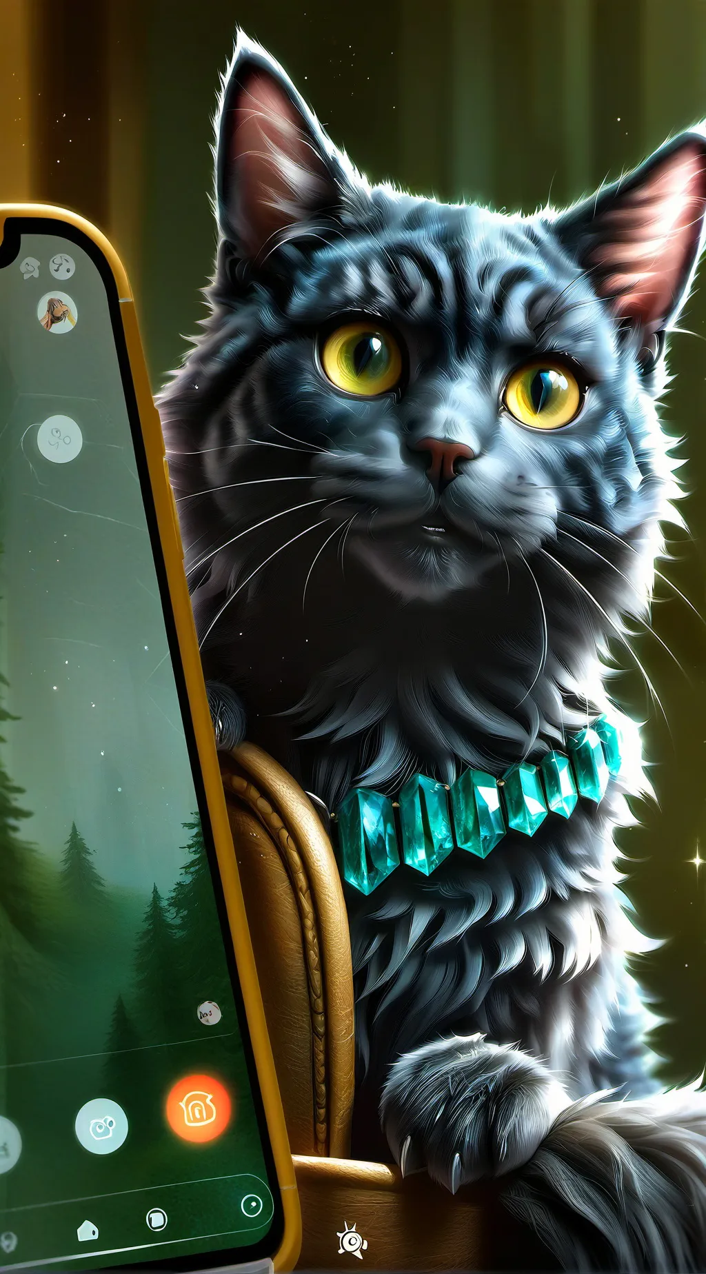 ai character: TweetiePip background