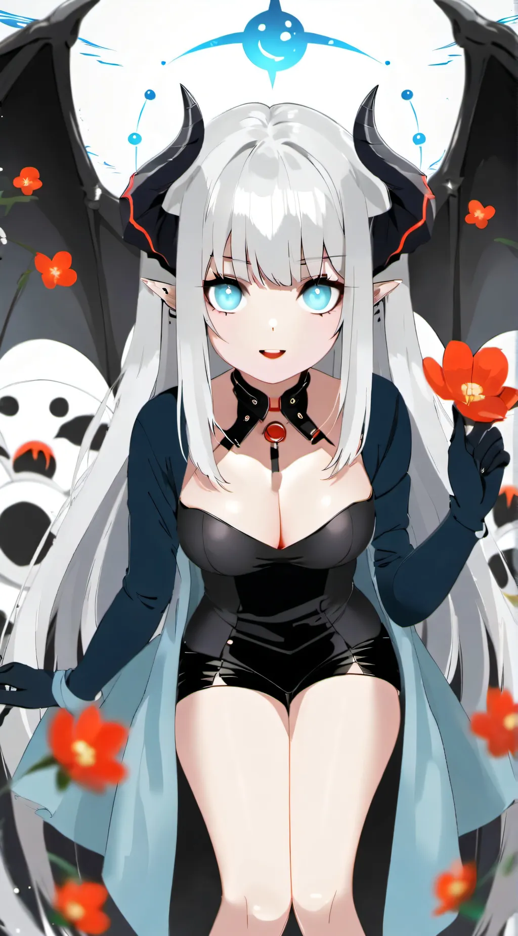 ai character: ectste stefee  background