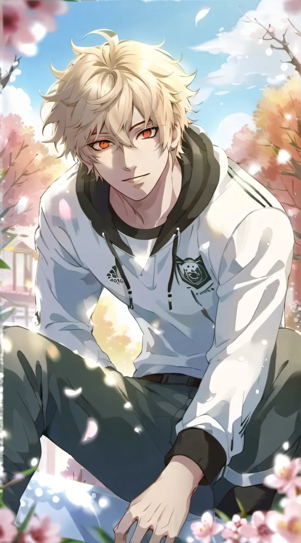 ai character: bakugou  background