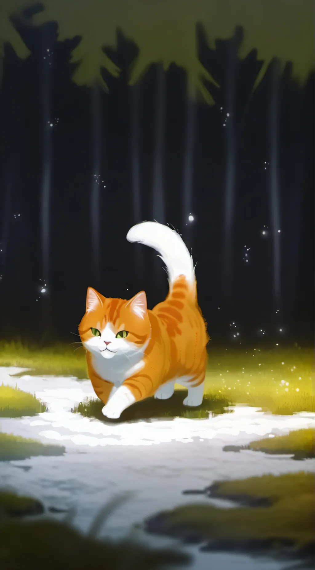 ai character: miaw miaw miaw.... background