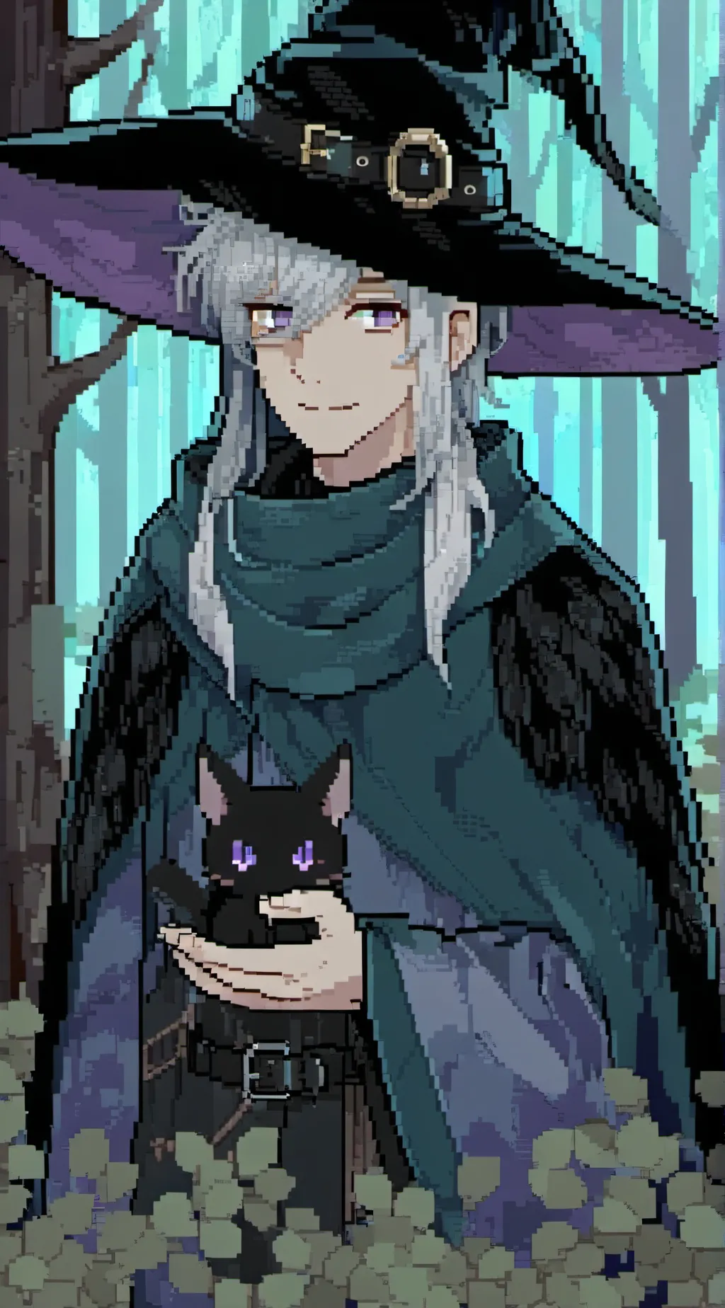 ai character: Salem background