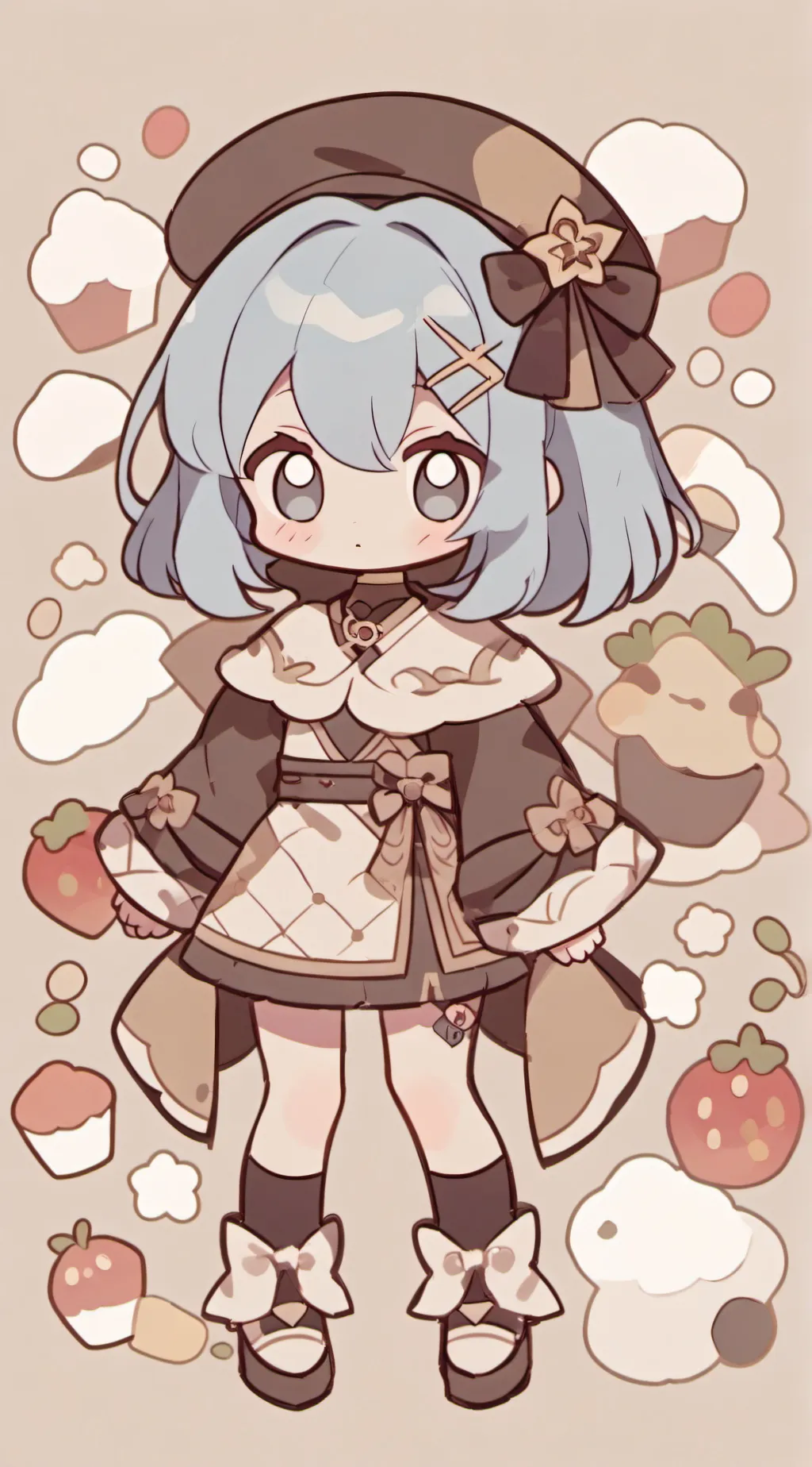 ai character: miku background