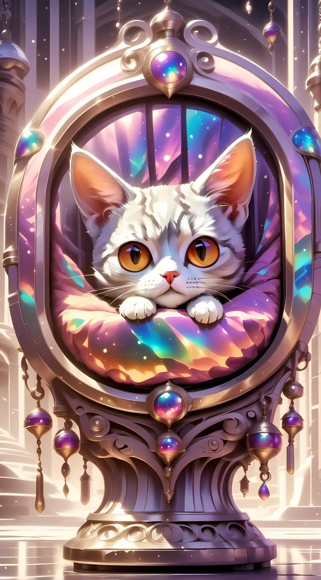 ai character: catnap background