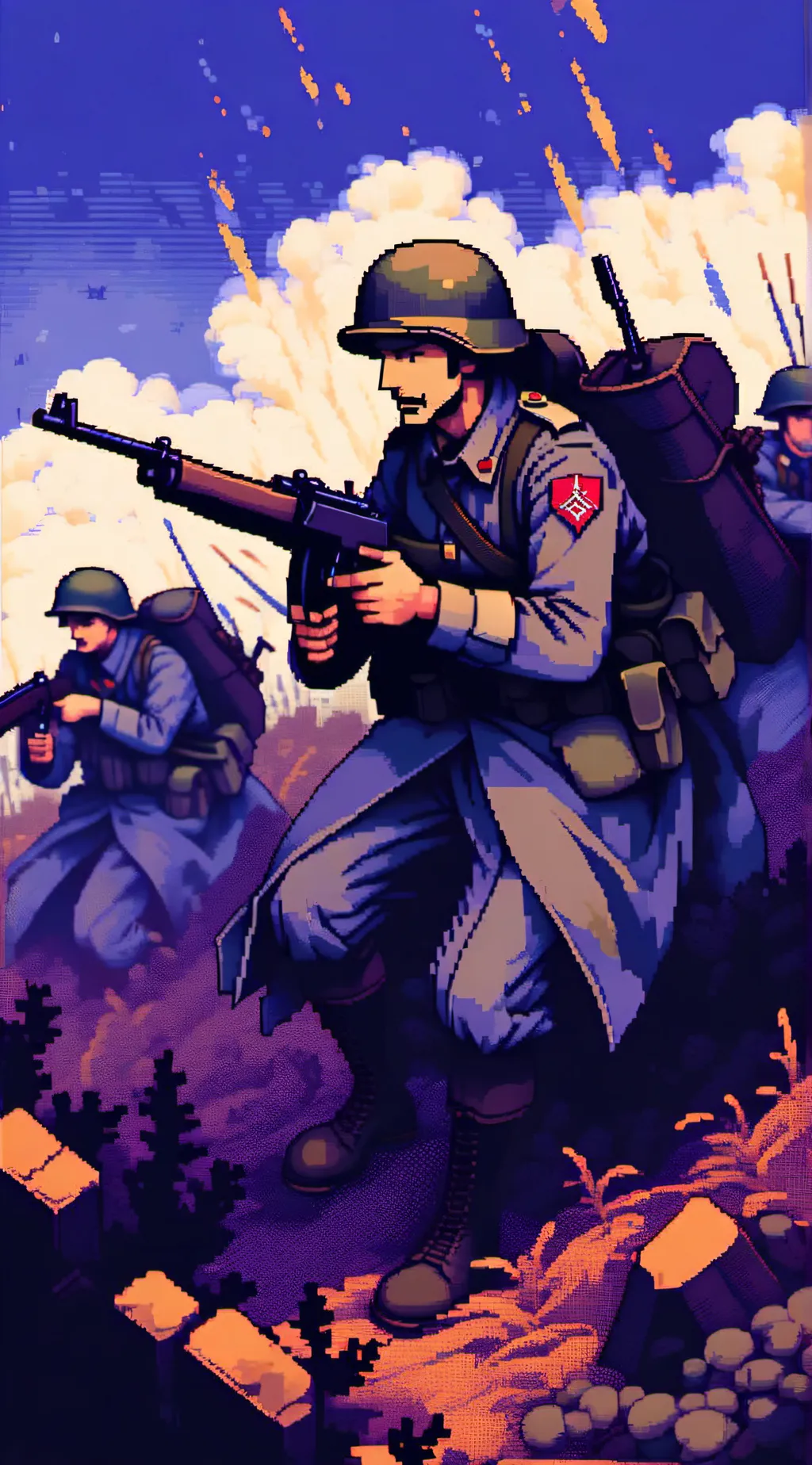 ai character: Harold (WW2)  background