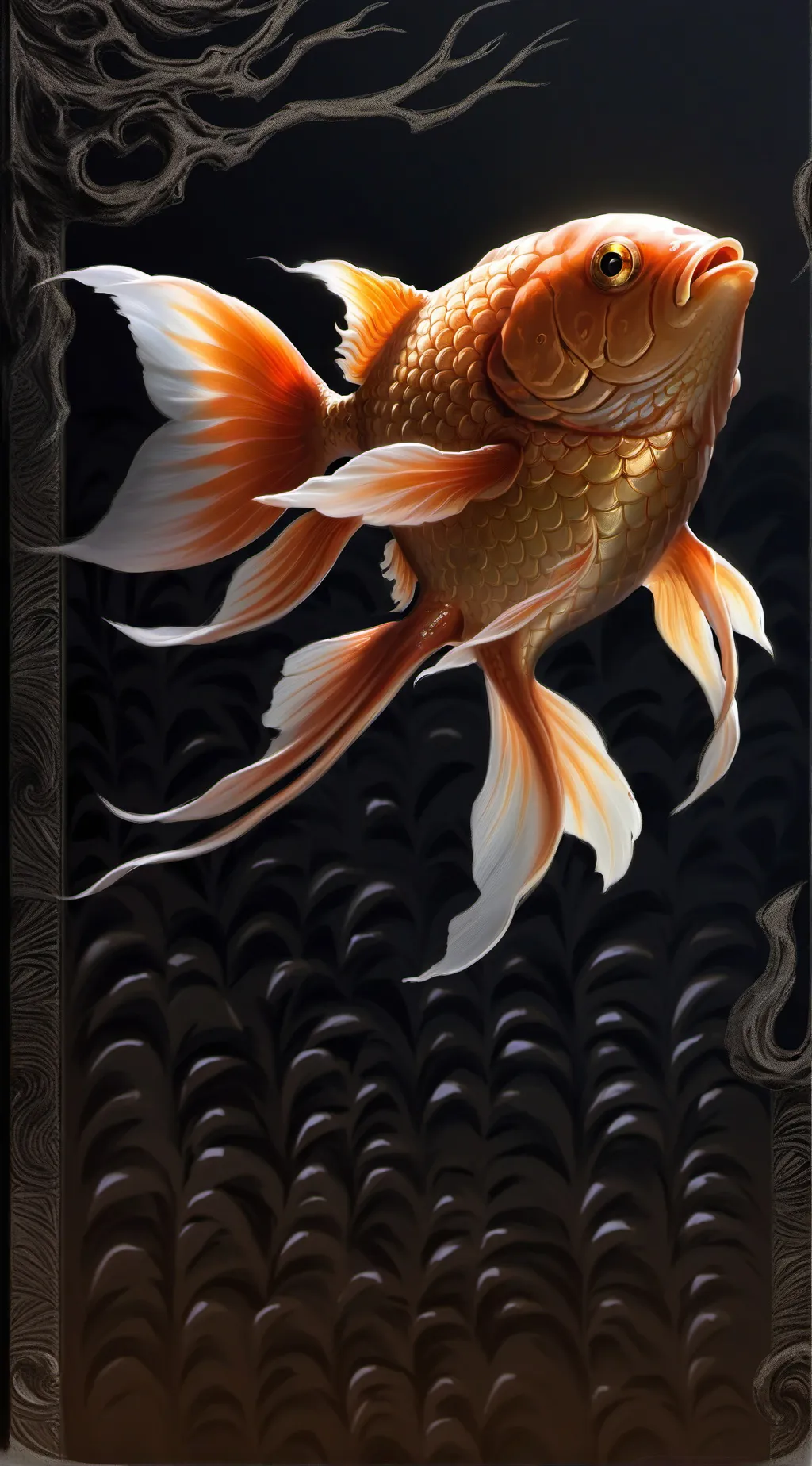 ai character: In The Fish Tank🐟 background