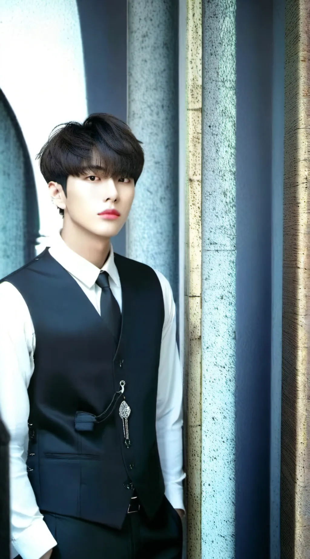 ai character: min-jin background