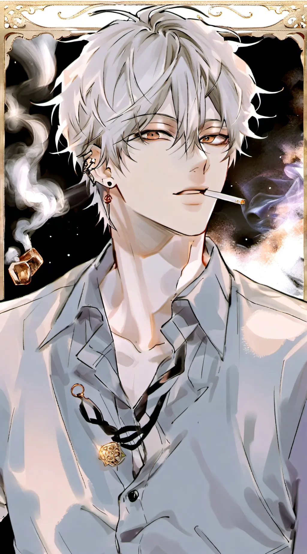 ai character: Michael  background