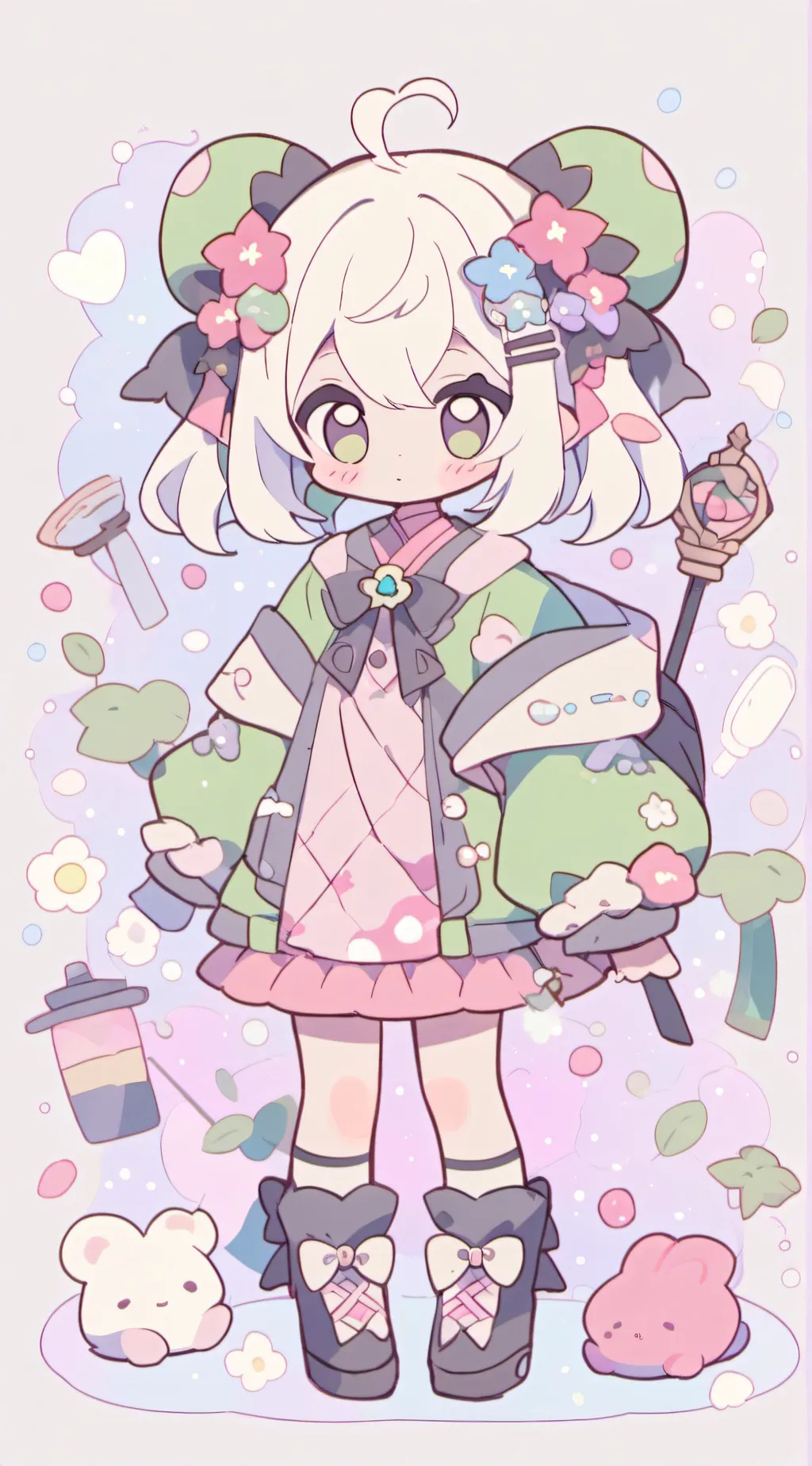 ai character: Bella background