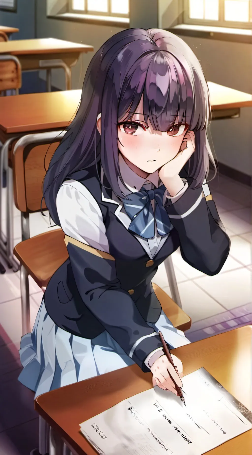 ai character: Yui background