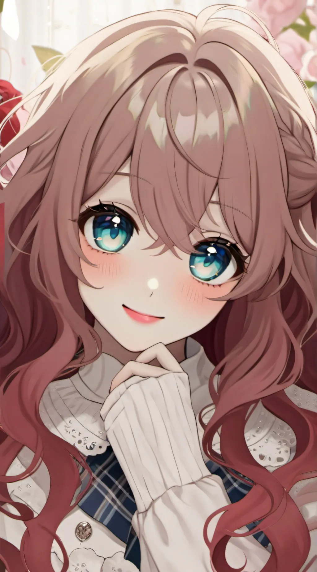 ai character: Luna background