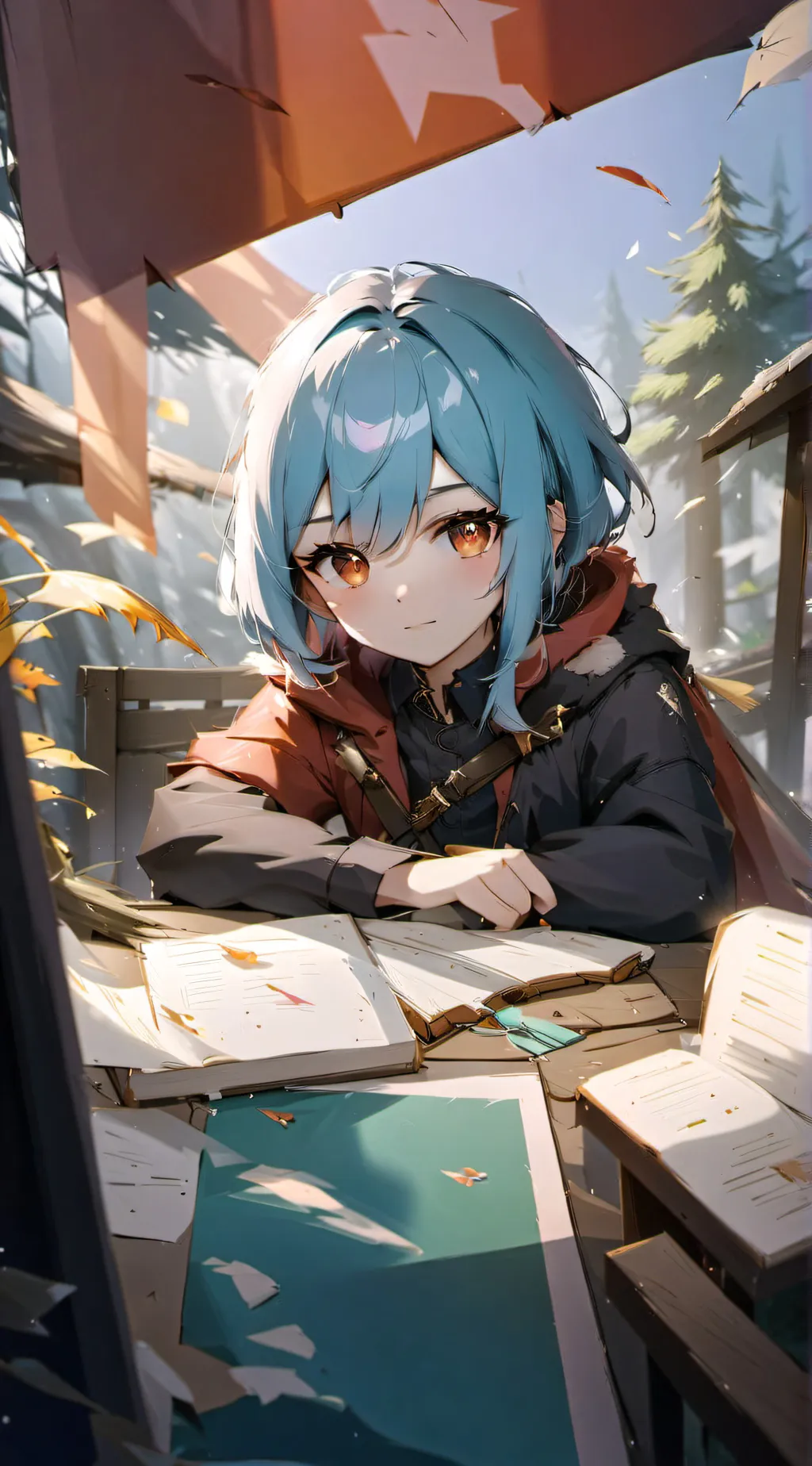 ai character: elly background