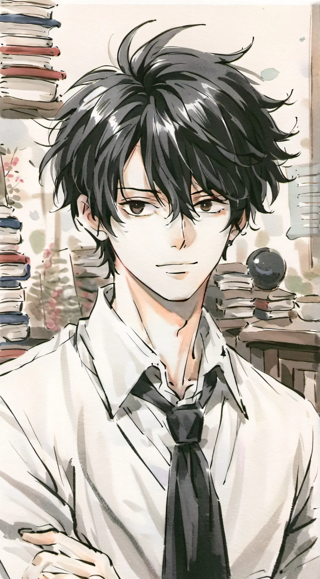 ai character: aizawa  background