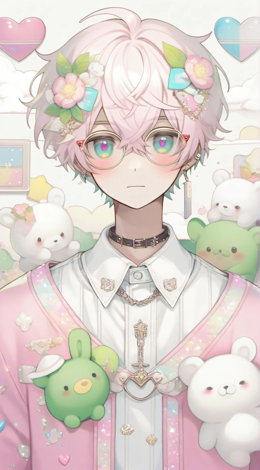 ai character: Jstn background