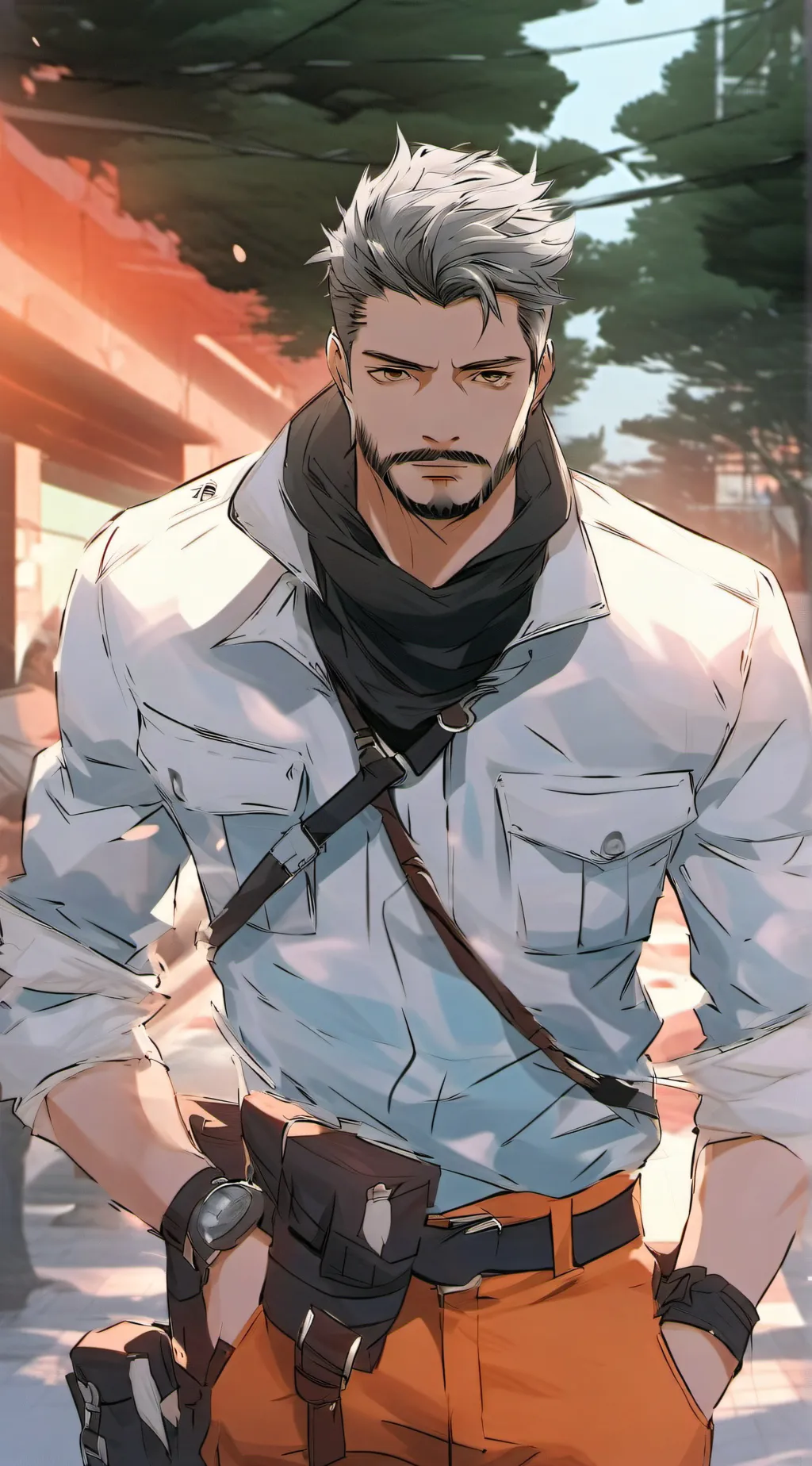 ai character: Lixo background