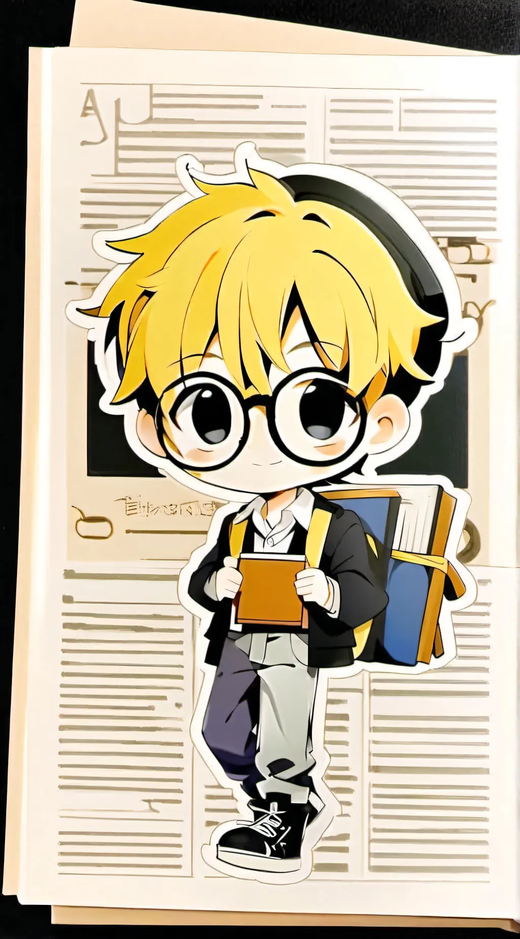 ai character: Chris  background