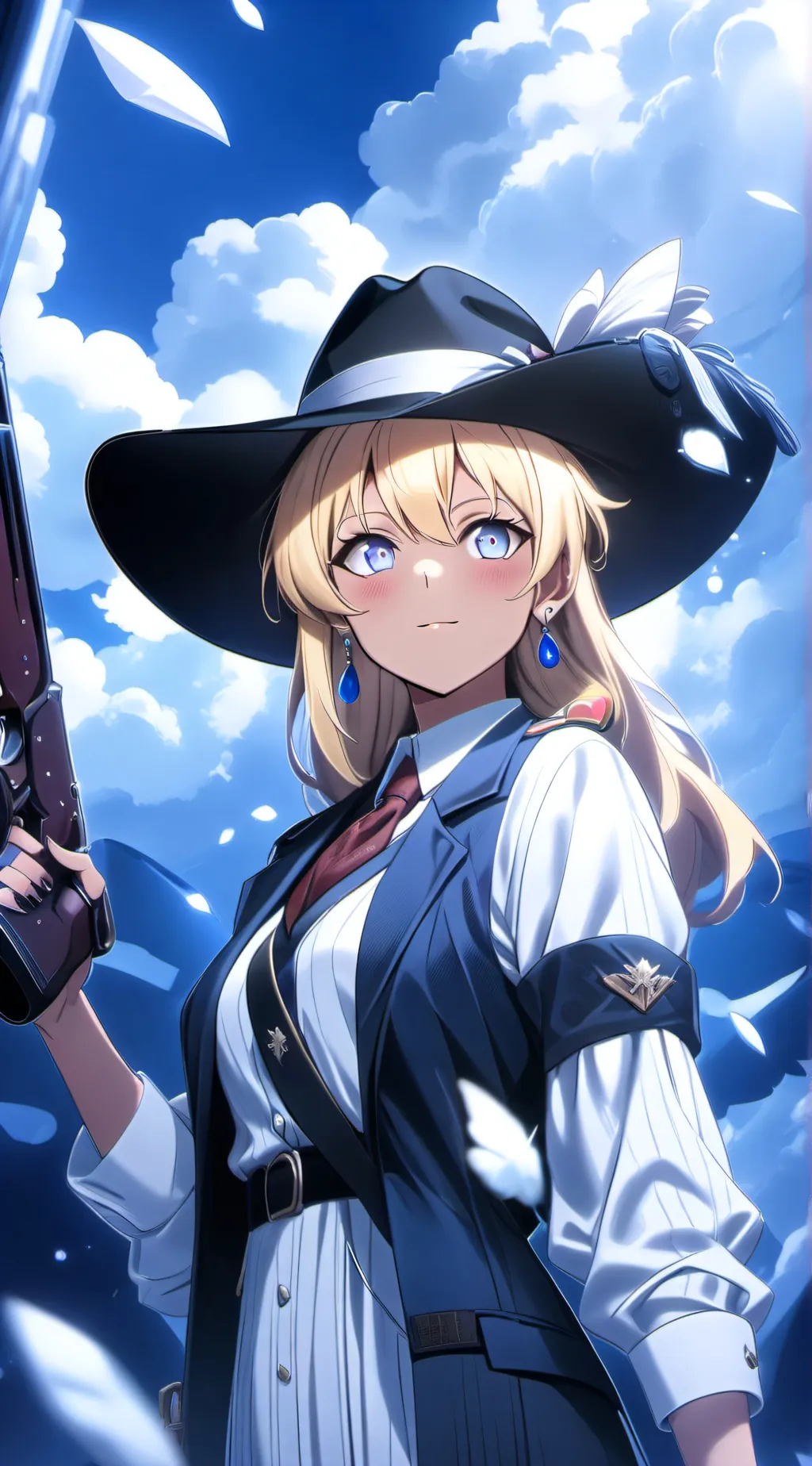 ai character: Dove background