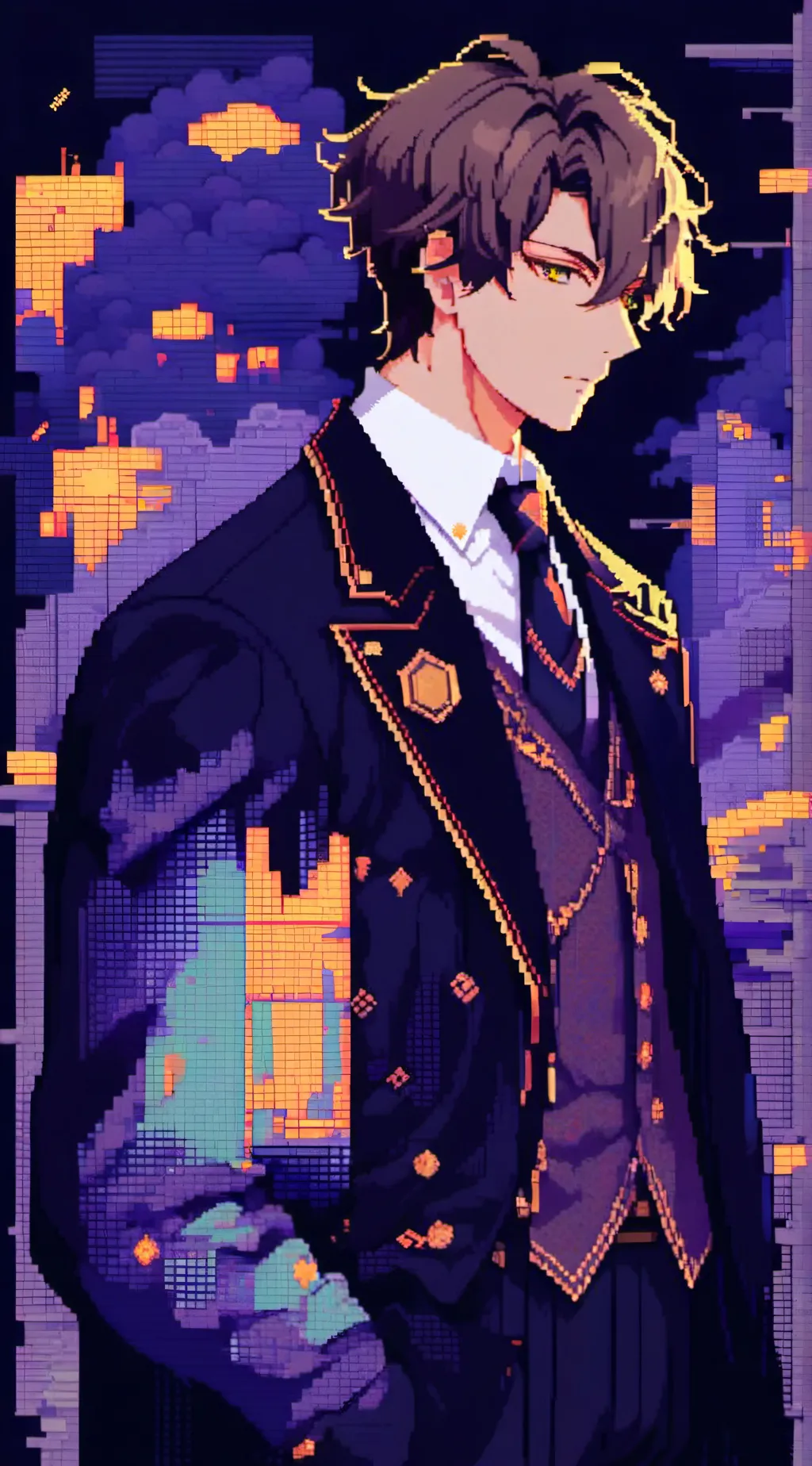 ai character: damian background