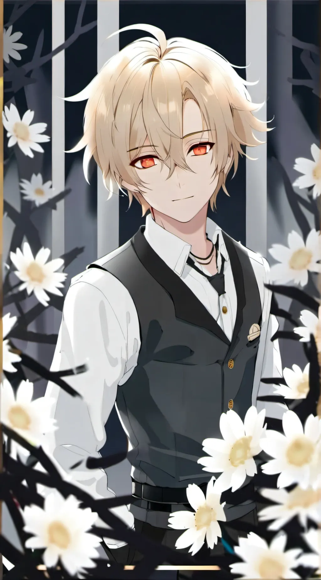 ai character: bakedeku  background