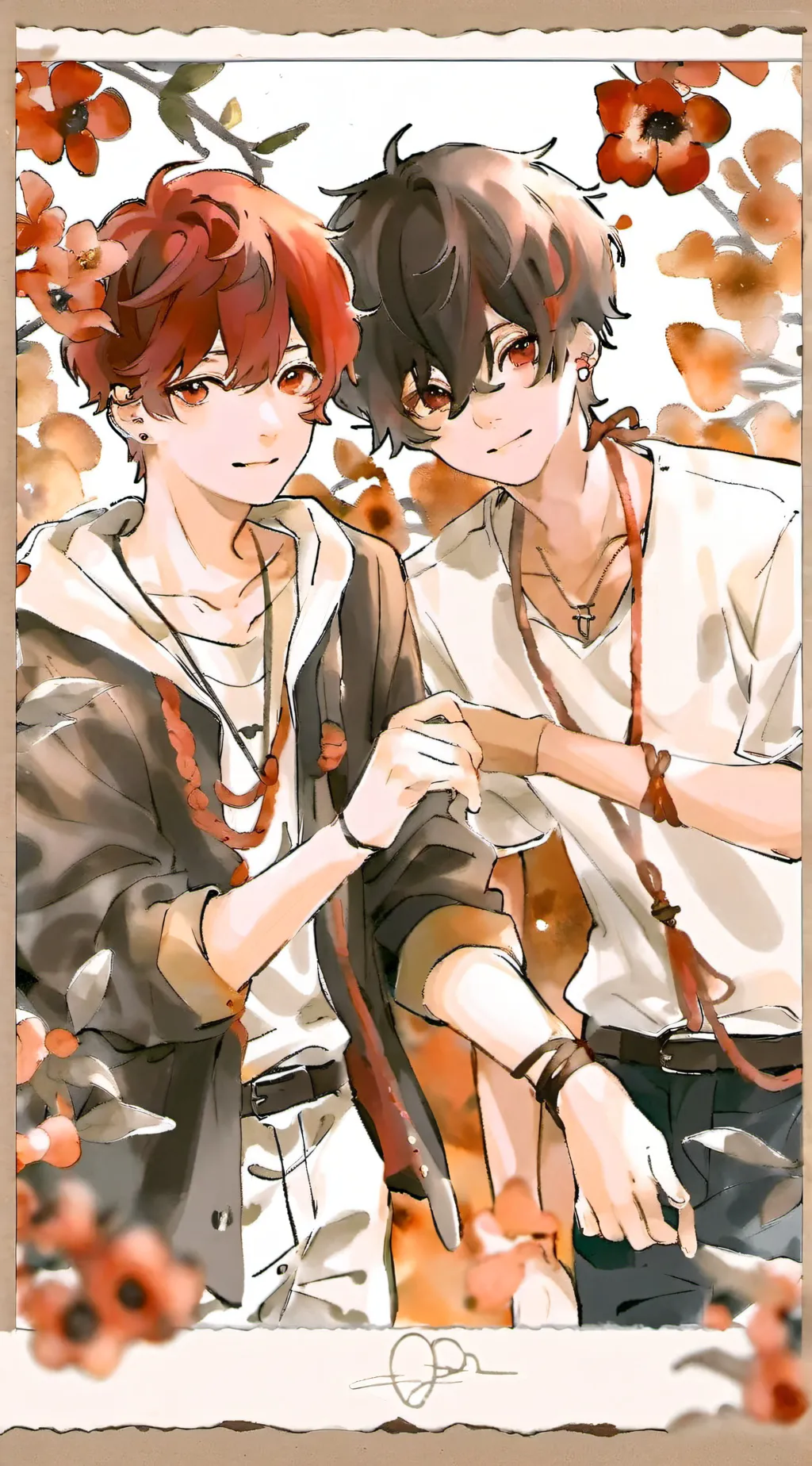 ai character: soukoku string background