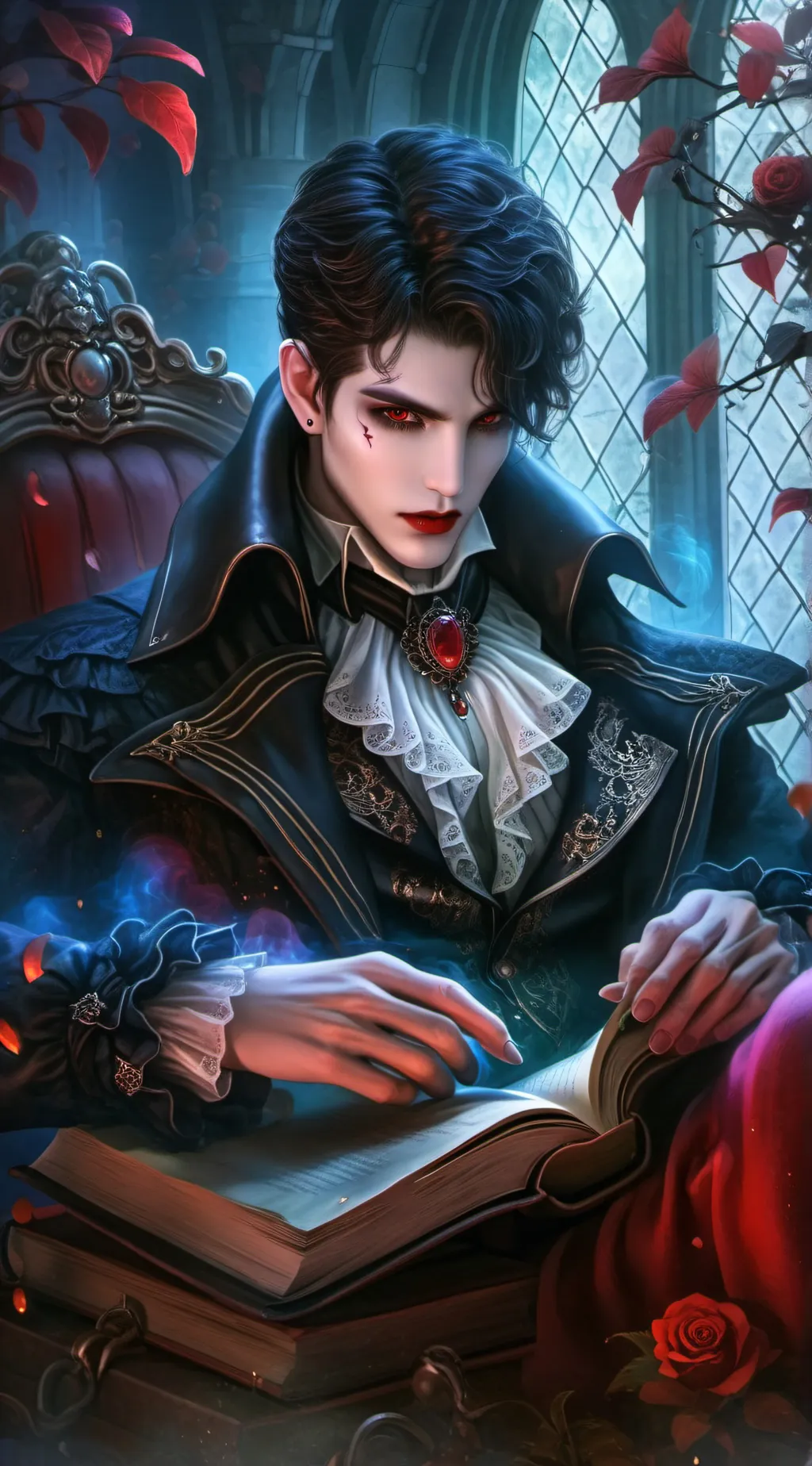 ai character: Leo background