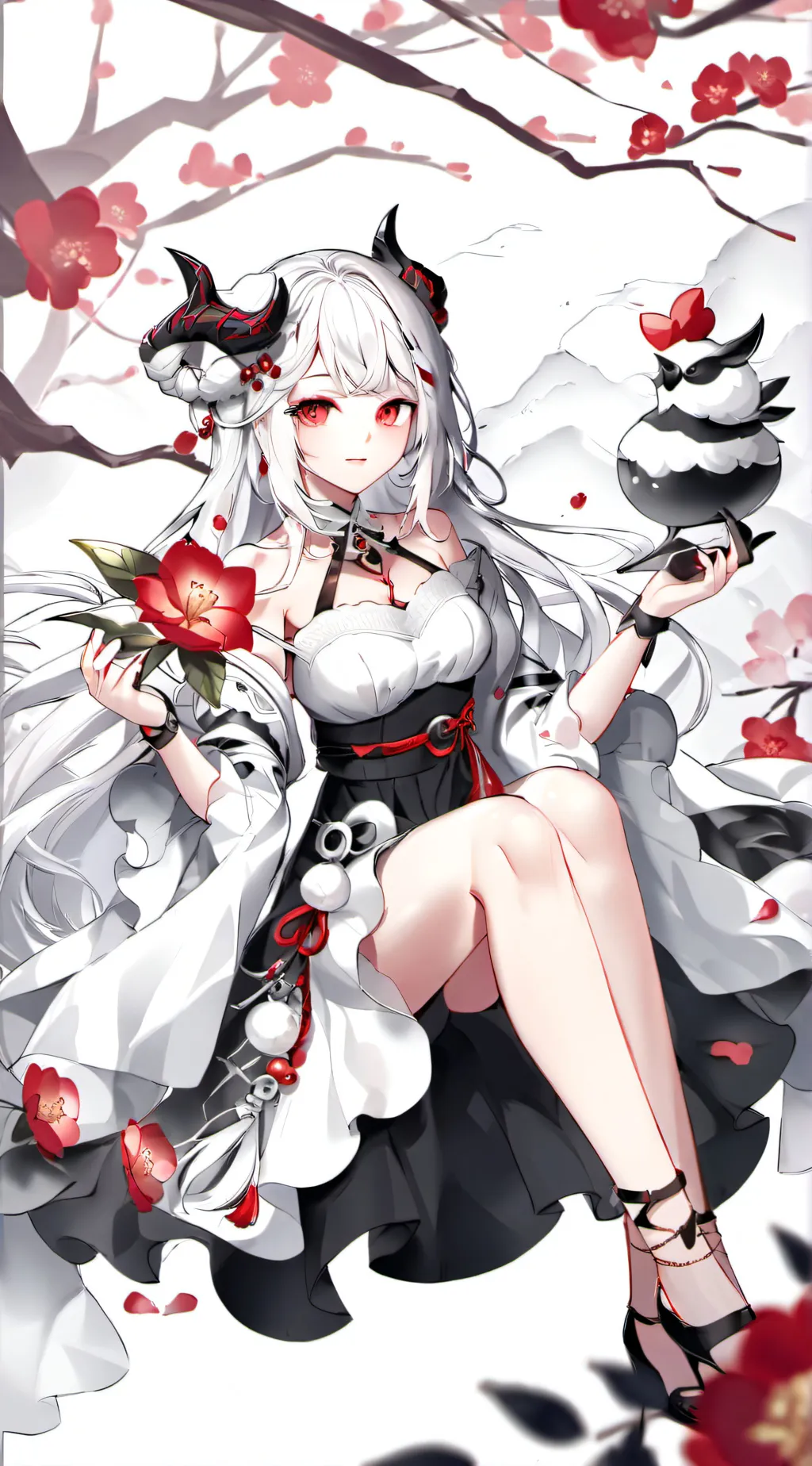 ai character: nina ferrer background