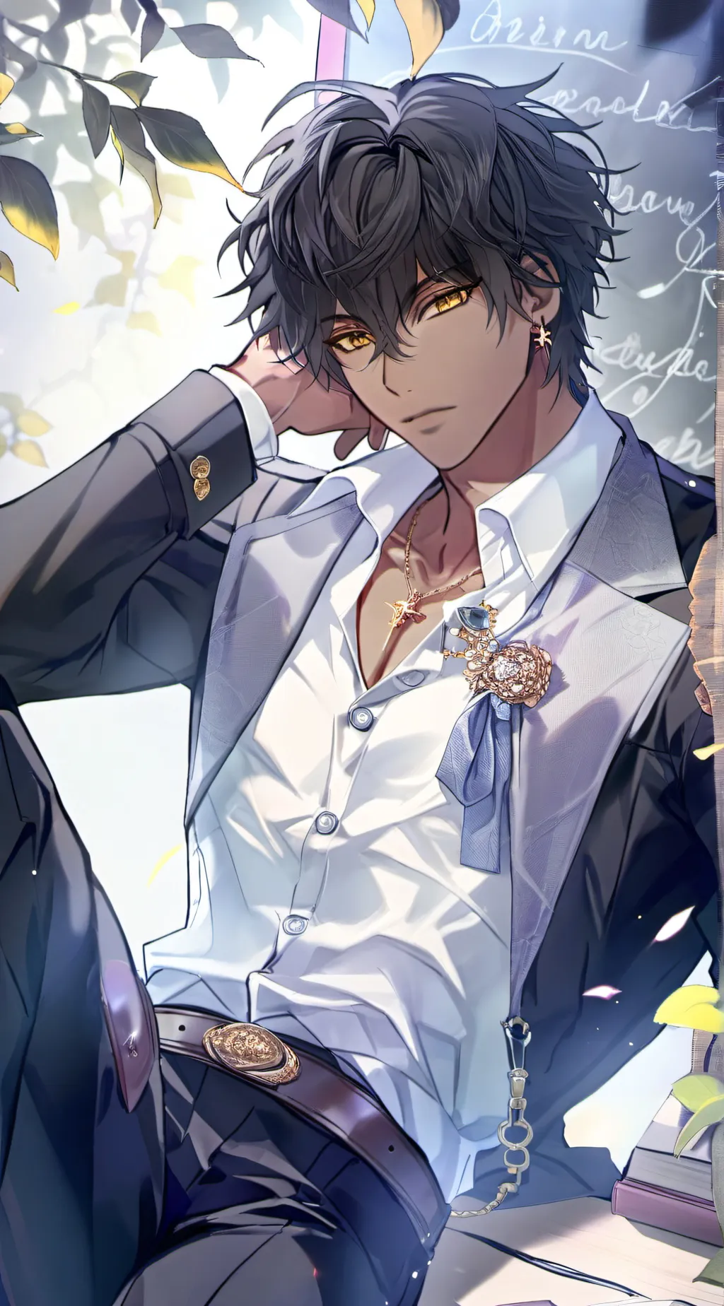 ai character: Leo Rossi background