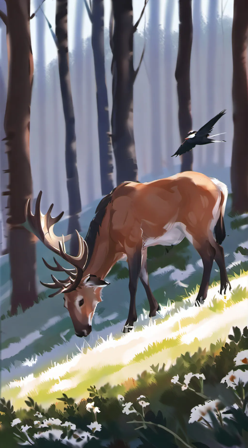 ai character: Hunter  background