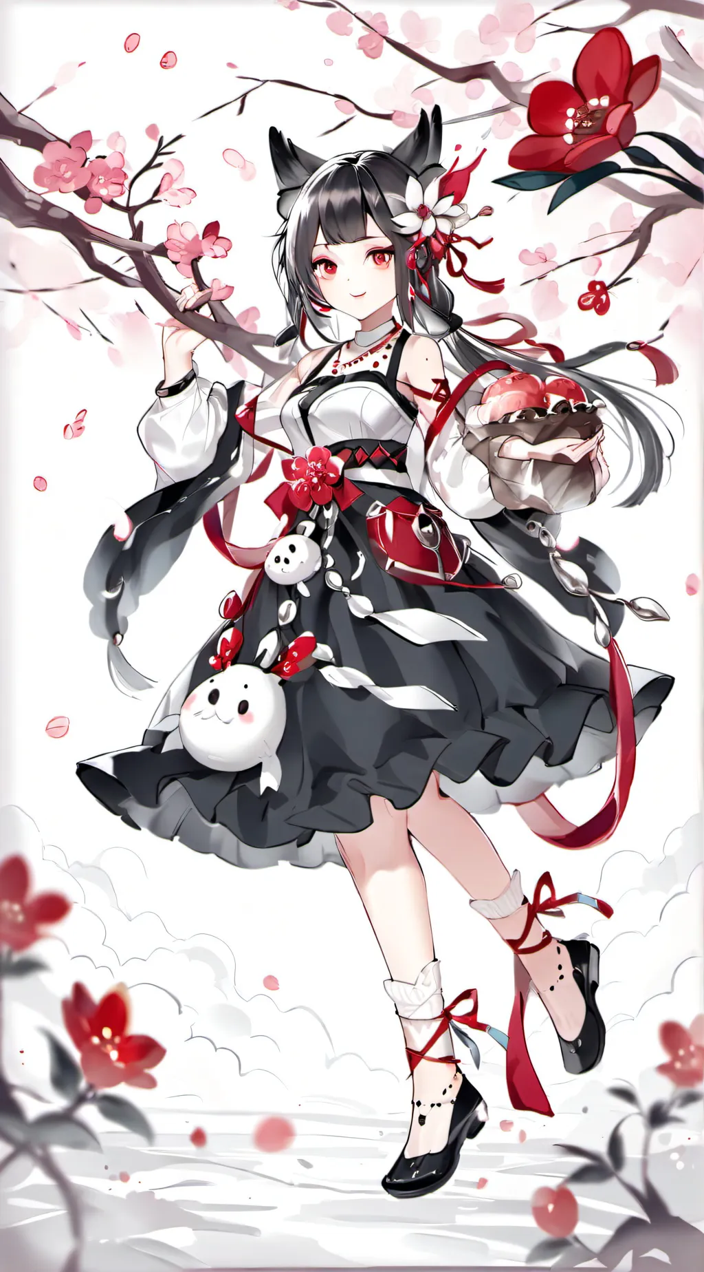 ai character: катя background