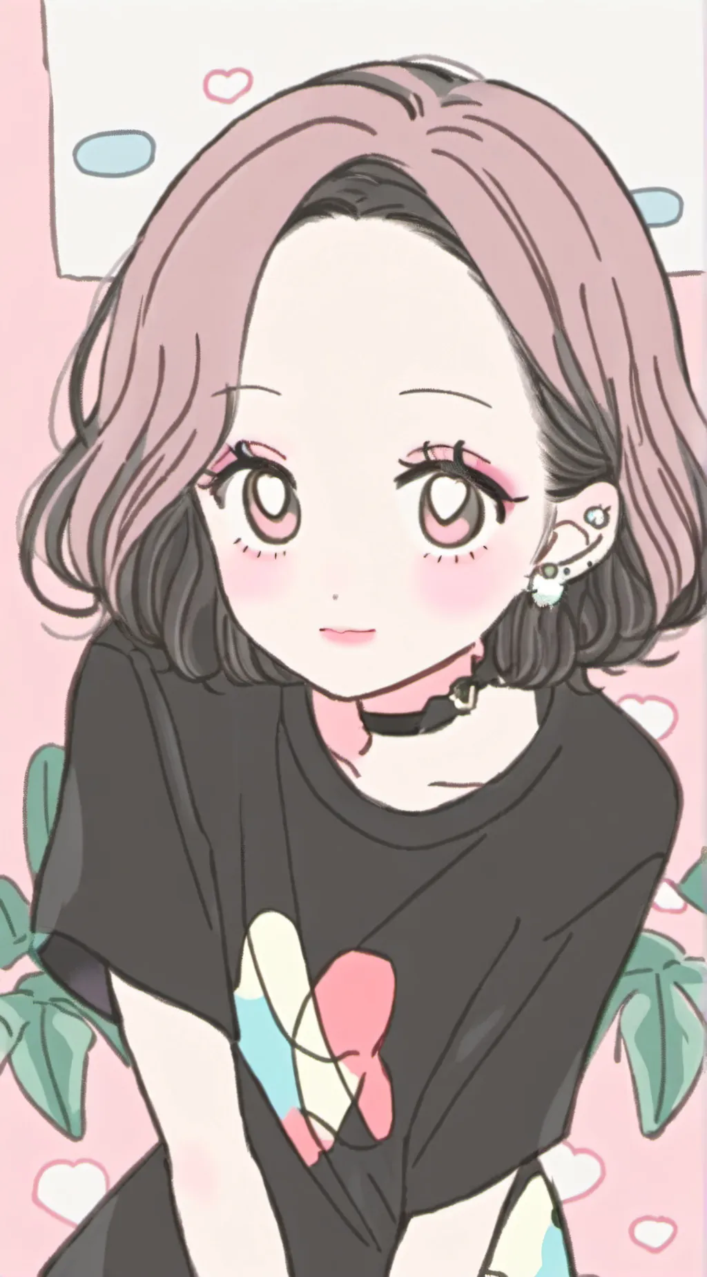 ai character: Hb solar eclipse  background