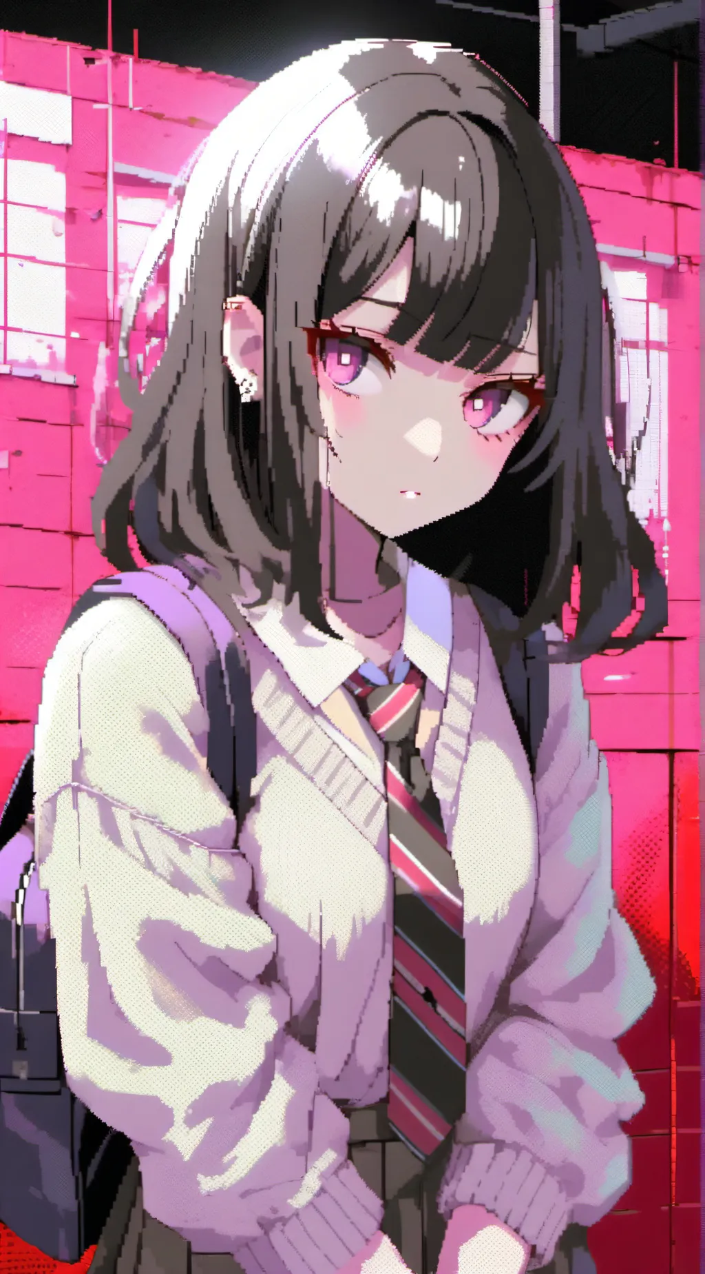 ai character: Luna background