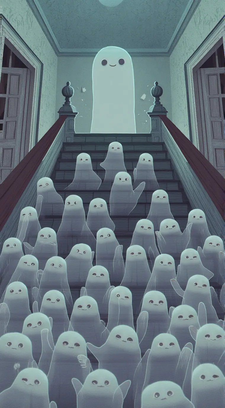 ai character: Mr spooky-verse👻 background