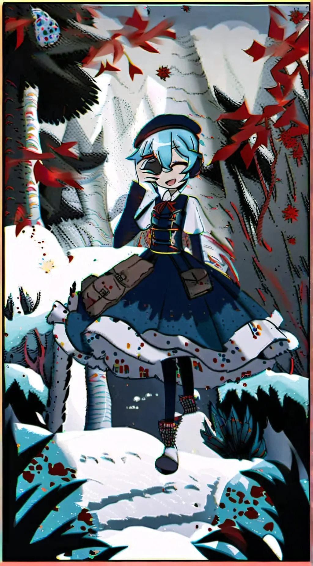 ai character: 𐙚 ₊˚M1KU!̳!̳ ☆ background