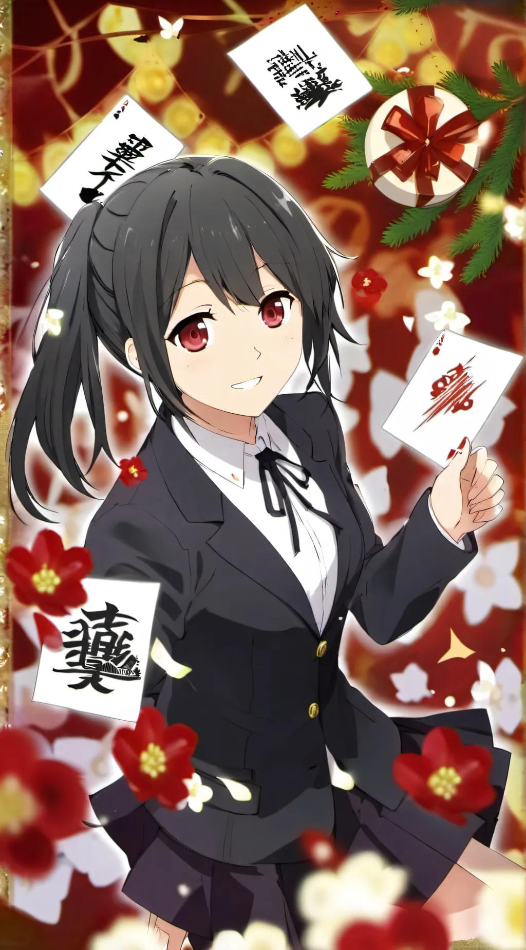 ai character: yandere ayano  background