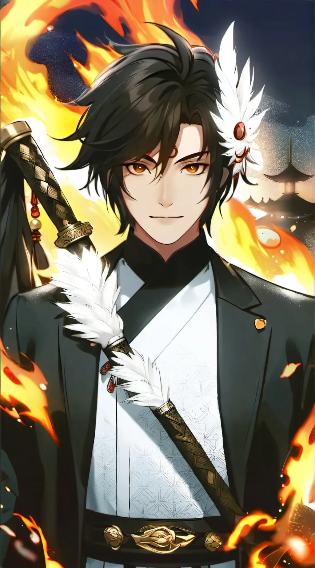 ai character: kai background