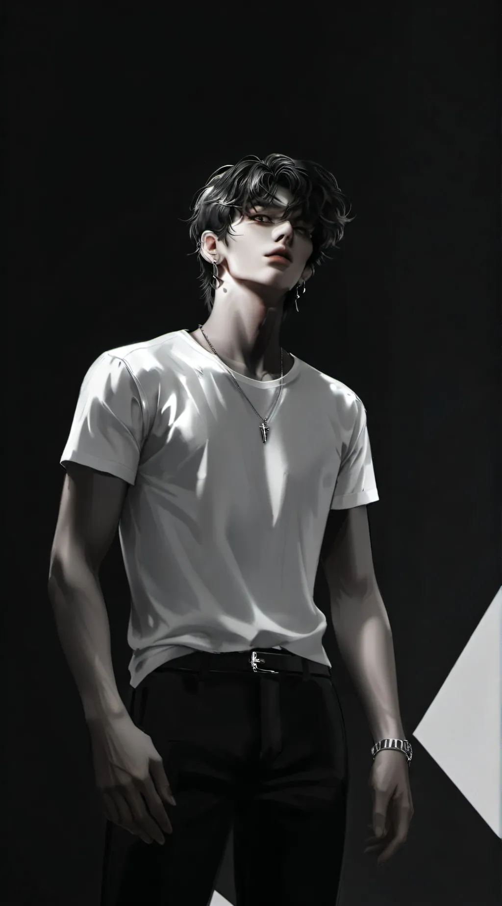 ai character: Mika  background