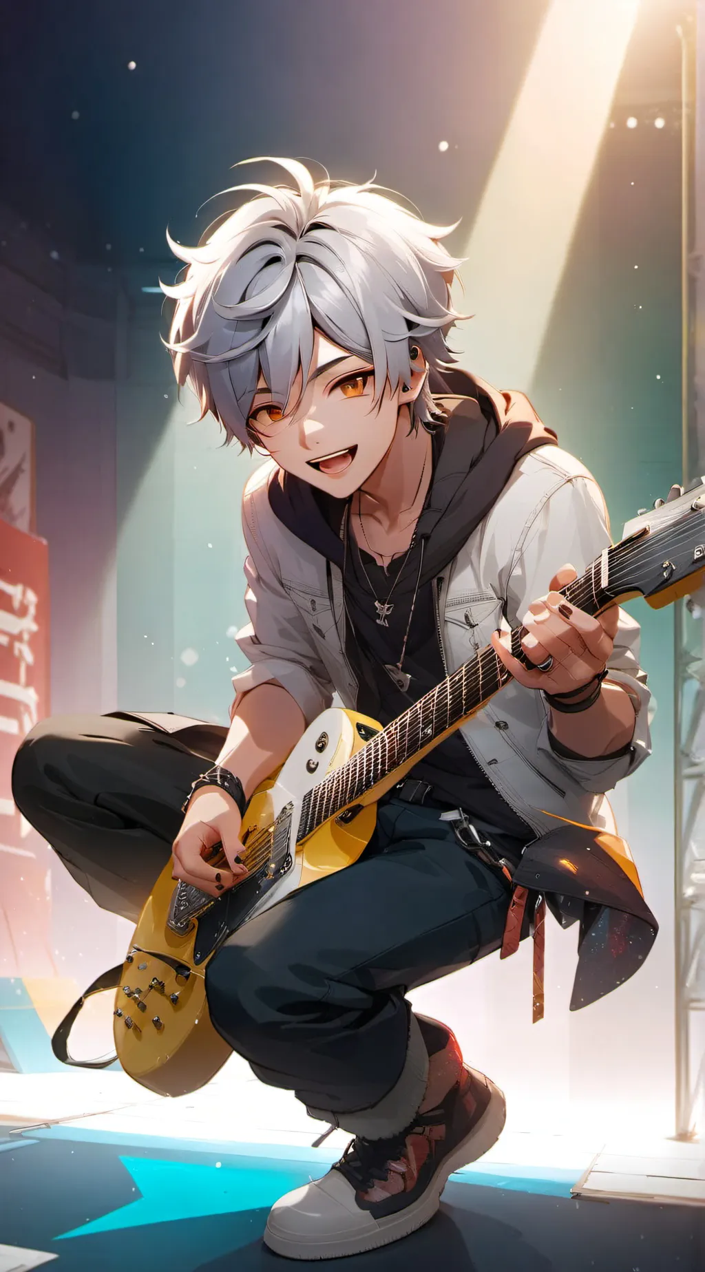 ai character: Kai background