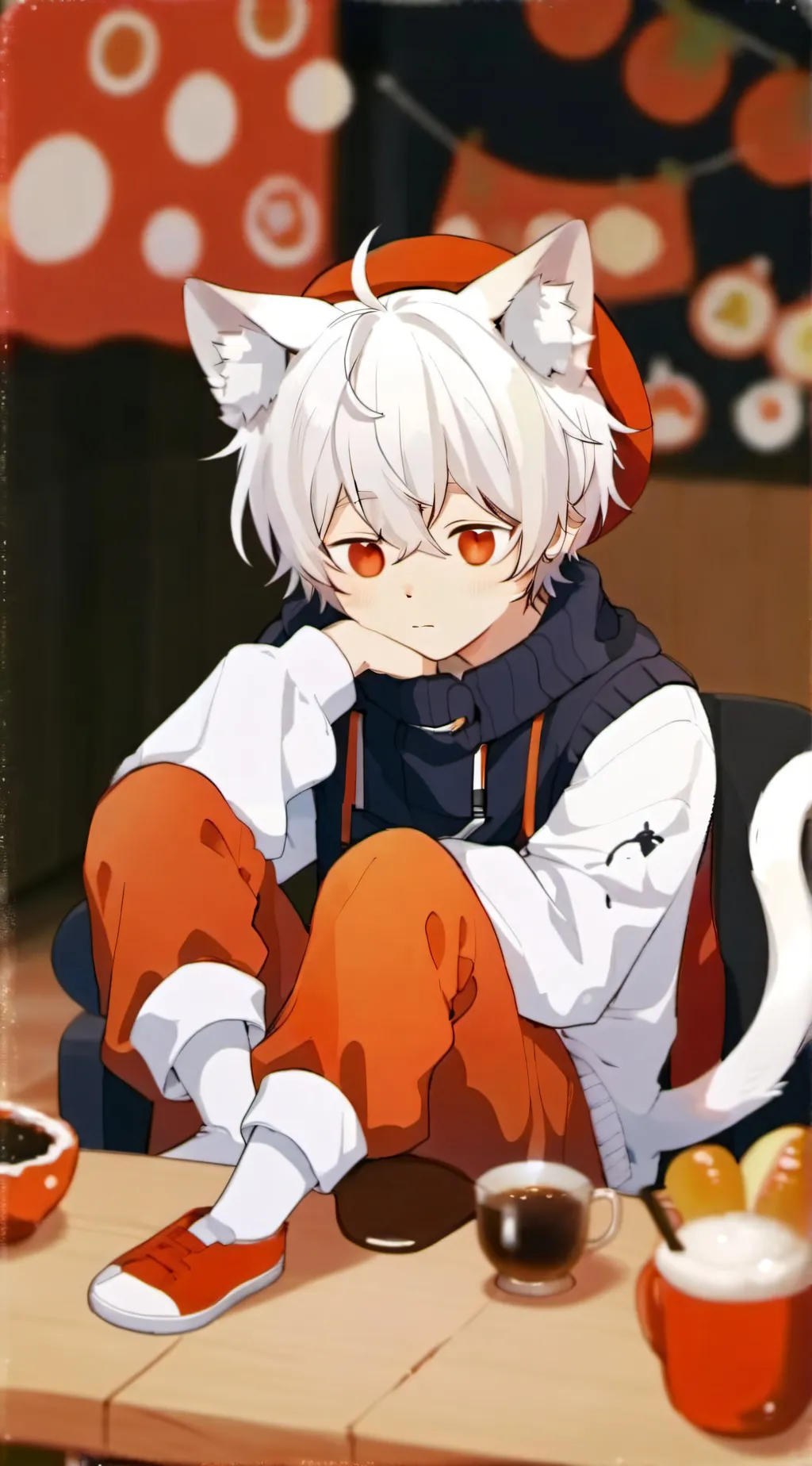 ai character: fluffles background