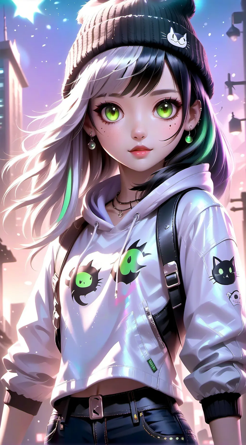 ai character: Sandra  background