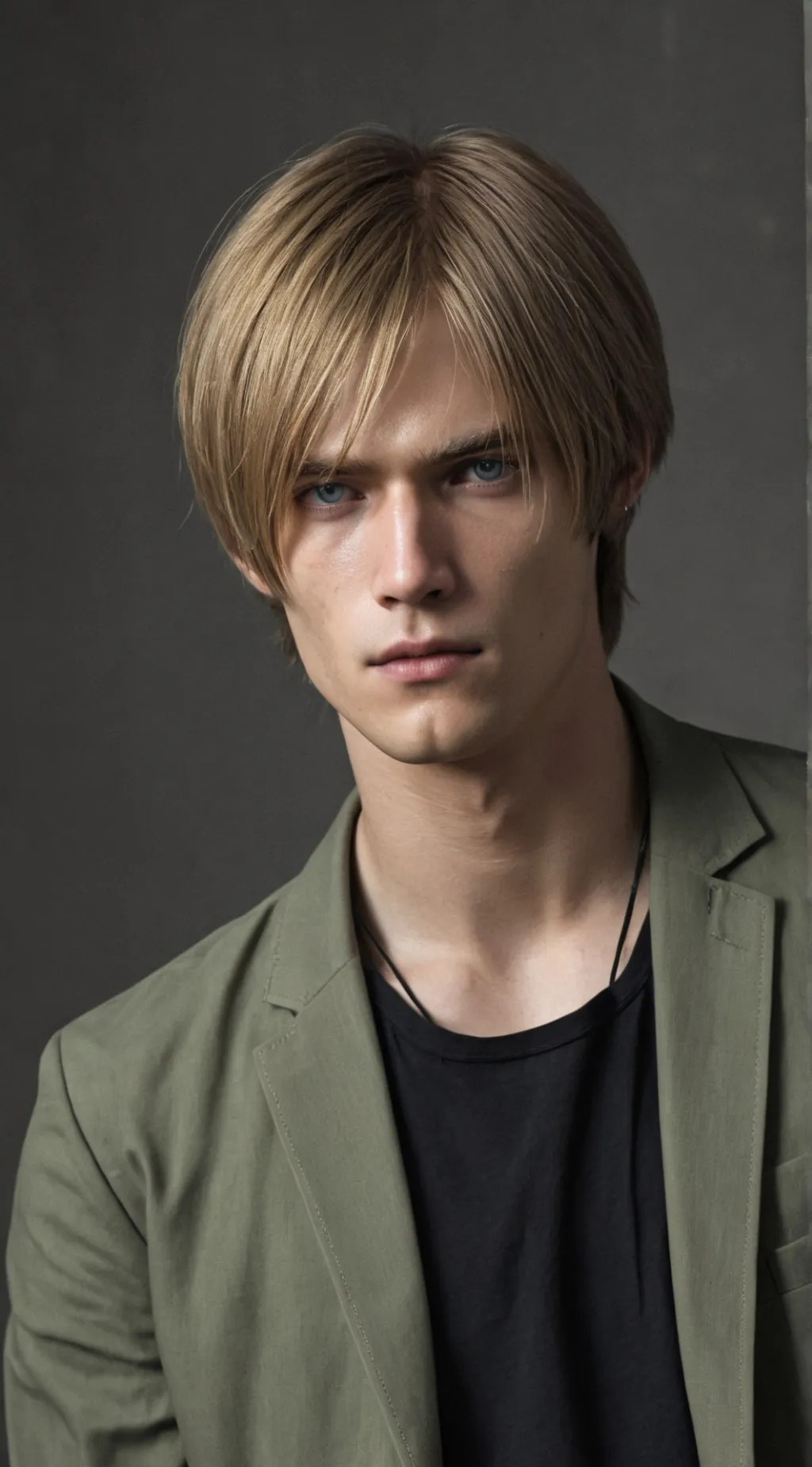 ai character: Леон background