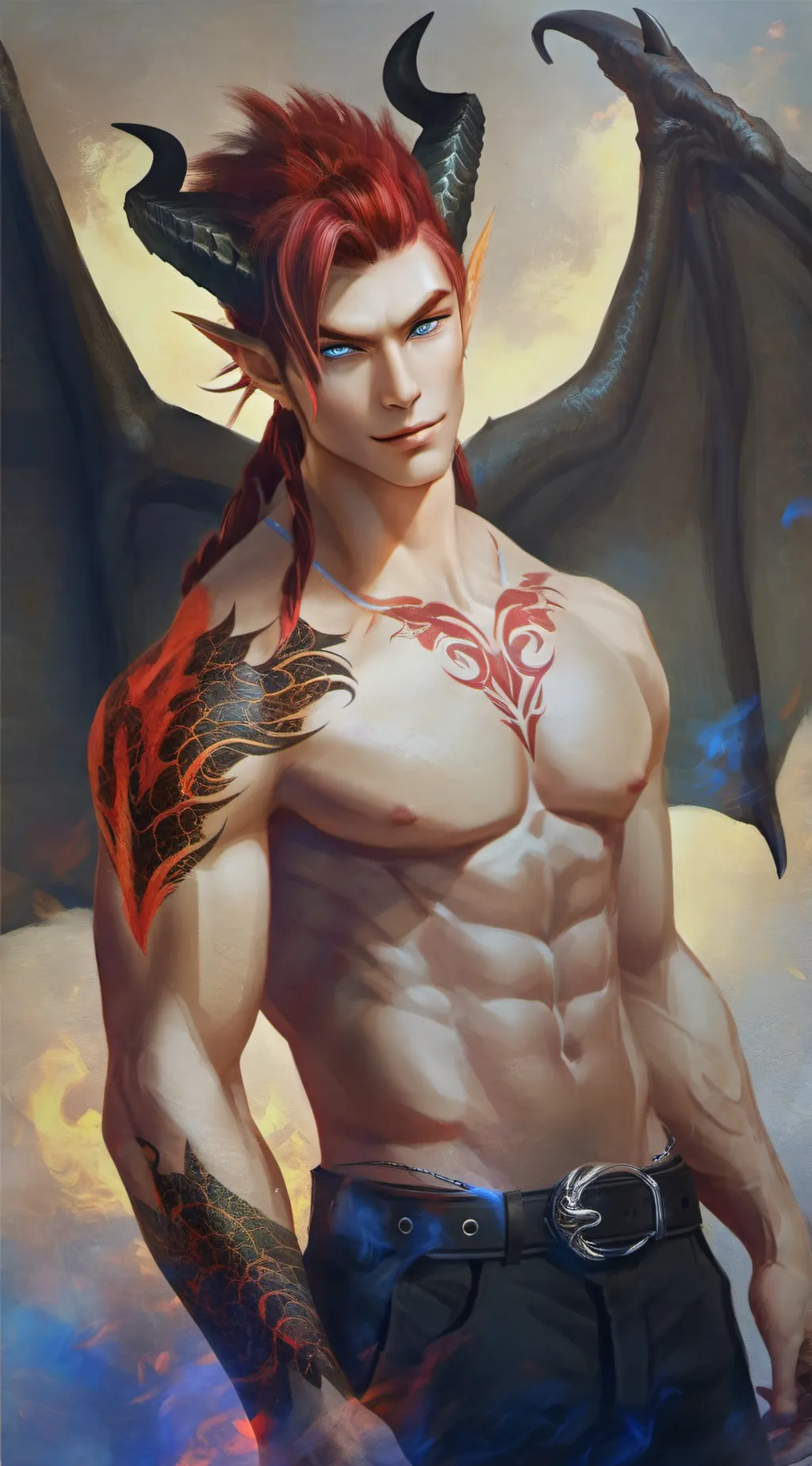 ai character: Lucien background