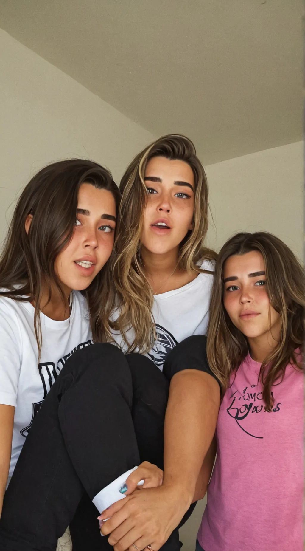 ai character: Cute girls background