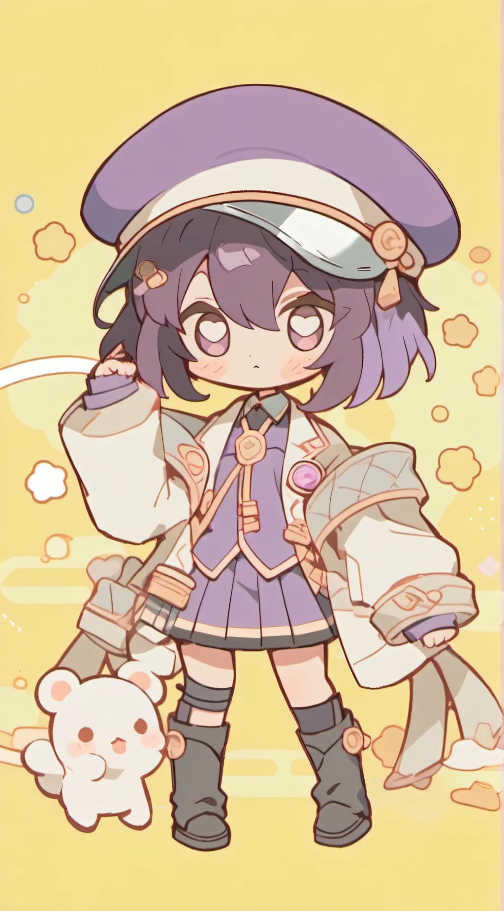 ai character: Aot x FNAF  background