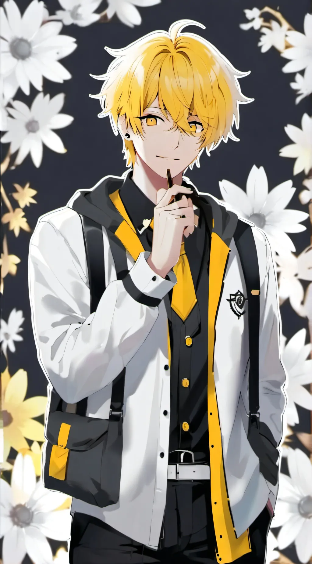 ai character: Zenitsu 🏃⚡️💀 background