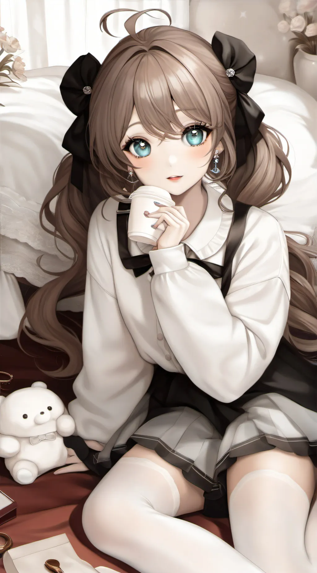 ai character: Vampire Bakugo background